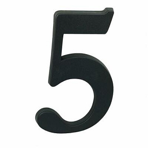 Cyferka SP 19cm czarna 5