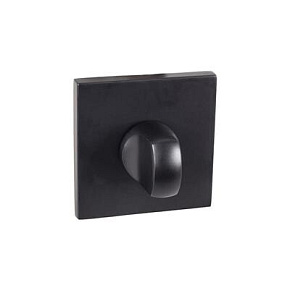 Szyld QRS czarny WC