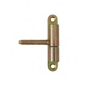 Zawias 14x60mm przykręcany ocynk żółty 2szt.