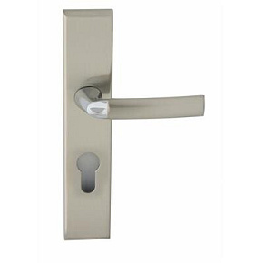 Klamka SPACE K+K M6/M9 chrom/nikiel PZ90 prawa