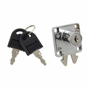 U Zamek szafkowy CL1202 D19 L22 srebrny