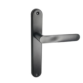 Klamka OVAL czarna B/O