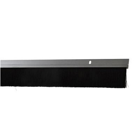 Listwa uszczelniająca ze szczotką 24mm kątowa aluminiowa 1mb