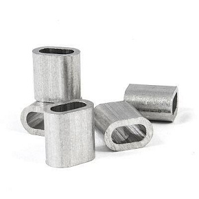 L Tuleja aluminiowa 5mm 4szt.