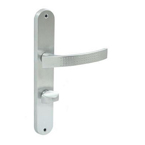Klamka ALMA ECO M9 nikiel WC72 prawa