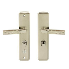 Klamka ASIA K+K M9 nikiel PZ68 lewa