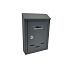 Skrzynka na listy ROOF, kolor: antracyt, 180x260x55mm