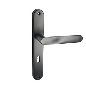 Klamka OVAL czarna BB72
