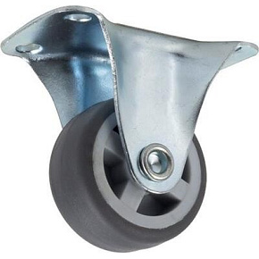Kółko kauczuk śr. 32mm/12kg, płyta stała